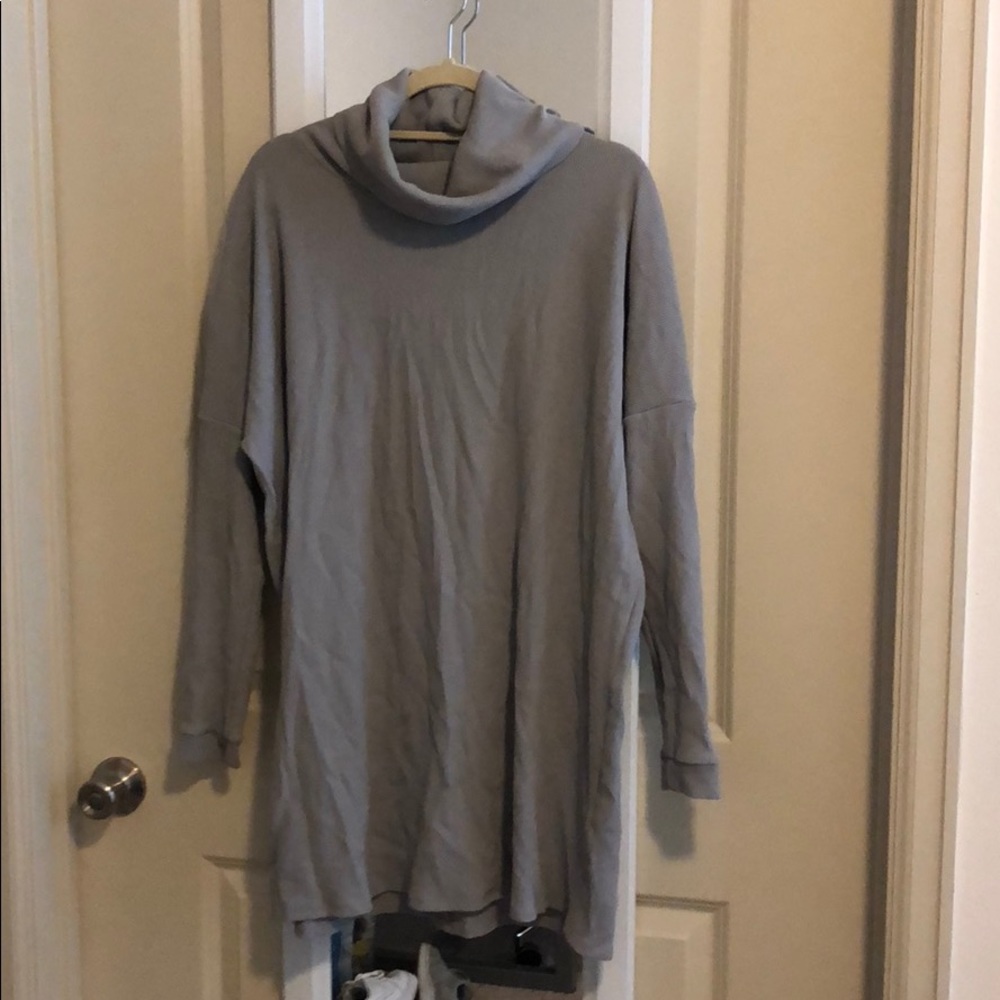 Gray Sweater Dress
